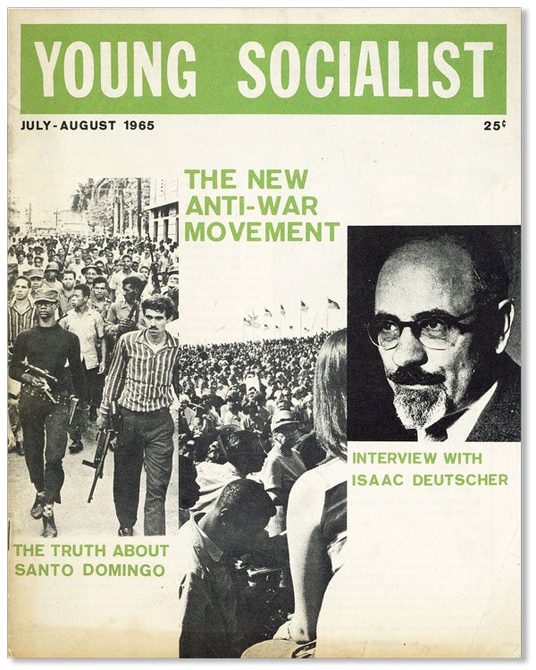 Item #42289] Young Socialist. Vol. 8 no 5 (Whole No. 65) - July-August 1965. Doug JENNESS