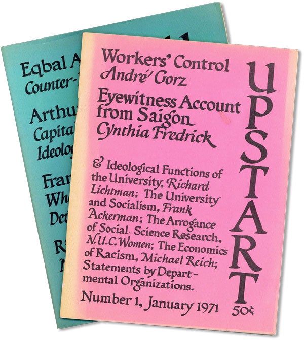 [Item #42537] Upstart. Nos. 1-2 (January & May 1971). Frank ACKERMAN, eds.