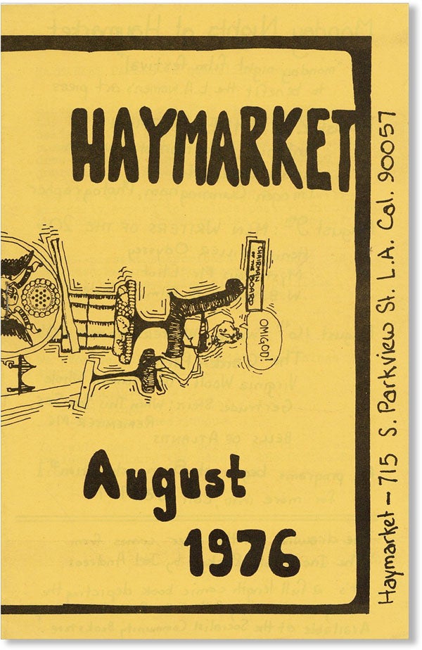 Item #42644] Haymarket. August 1976. Joel ANDREAS