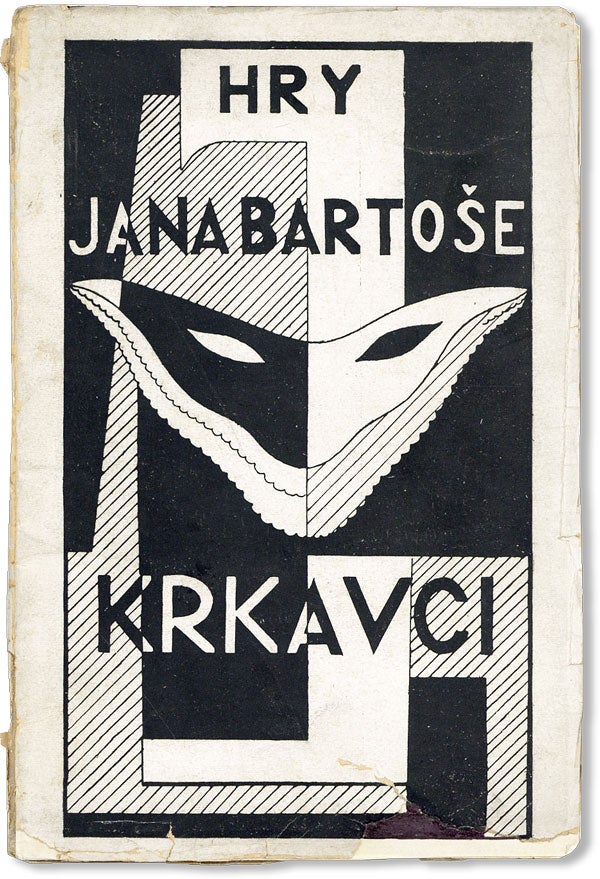 [Item #42953] Krkavci: Komedie o Trech Dejstvích [The Ravens]. Jan BARTOŠ, cover design Jindrich Štyrsky.