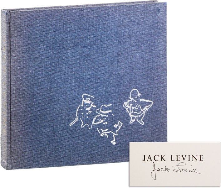 Item #43173] Jack Levine. Jack LEVINE, text Frank Getlein