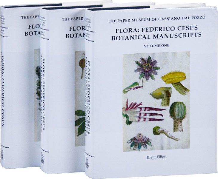 Item #43462] Flora: Federico Cesi's Botanical Manuscripts [3 Volume Set]. Brent ELLIOTT, Luigi...