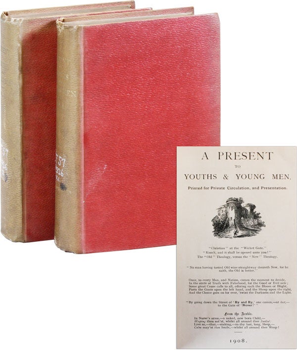 Item #43633] A Present to Youths & Young Men. Edmund SHORTHOUSE
