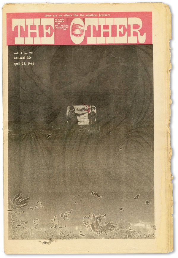 Item #44405] The East Village Other - Vol. 4, no. 20, April 23, 1969. Allan KATZMAN