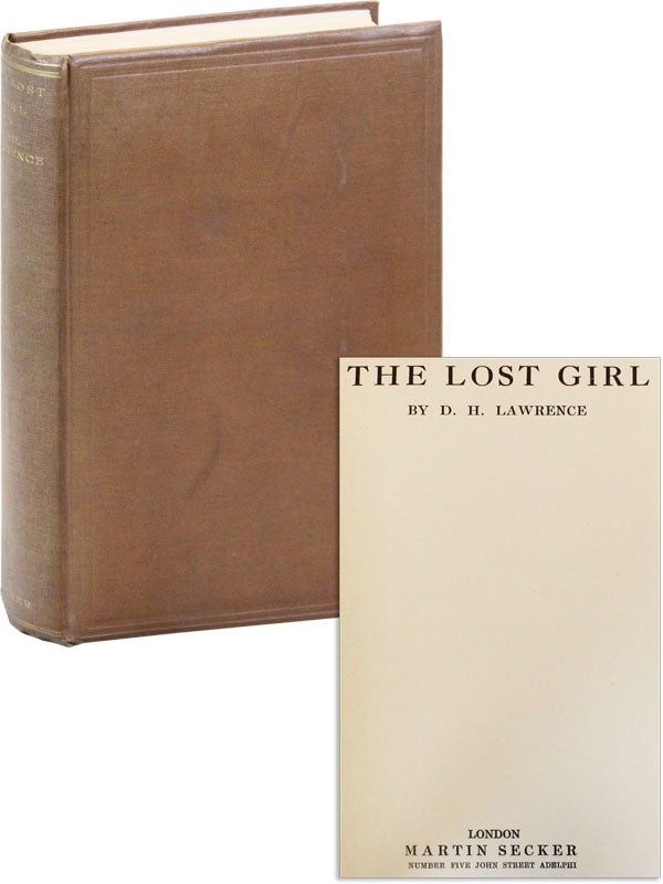 Item #44579] The Lost Girl. LAWRENCE D. H