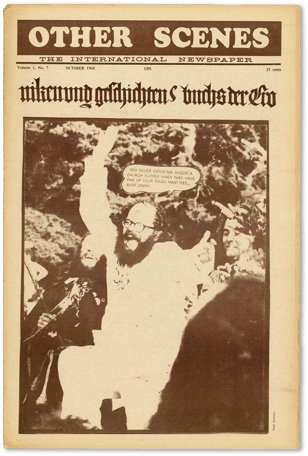 Item #44593] Other Scenes: The International Newspaper - Vol.1, No.7 (October, 1968). NEW LEFT /...
