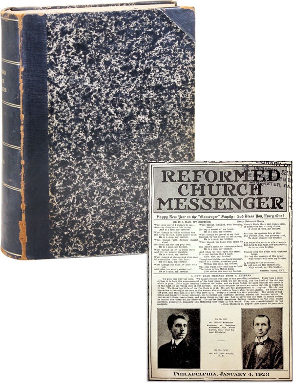 Item #44726] Reformed Church Messenger, Vol. XCII, nos. 1-52 [January 4, 1923 - December 27,...