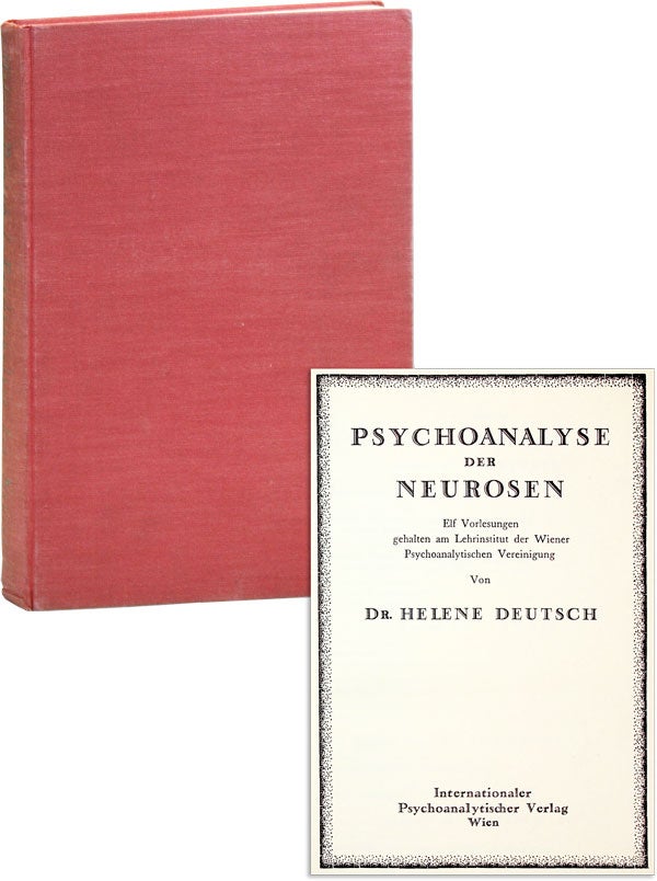 Item #45042] Psychoanalyse der Neurosen: Elf Vorlesungen gehalten am Lehrinstitut der Wiener...