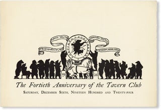 Archive of Playbills, Keepsakes, Announcements and related ephemera relating to the Boston Tavern Club, 1896-1933
