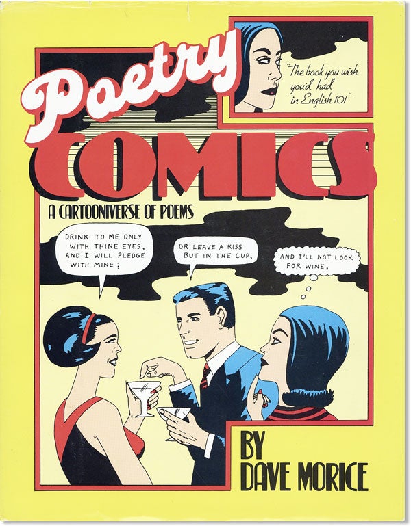 Item #46532] Poetry Comics: A Cartooniverse of Poems. David MORICE