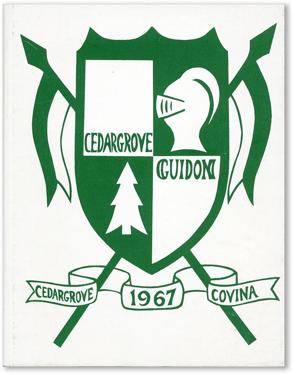 Item #46665] Guidon 1967 [Cedargrove]. Cedargrove School Yearbook Staff