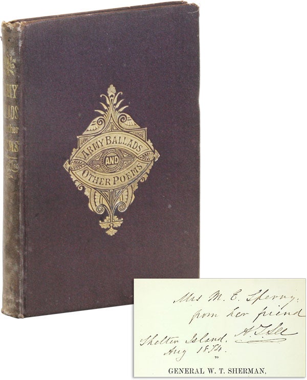 Item #46846] Army Ballads and Other Poems [Signed and inscribed by author]. Arthur LEE, racy