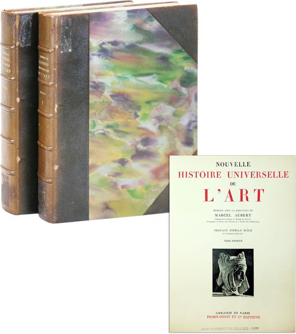 Item #46954] Nouvelle Histoire Universelle de l'Art. Marcel AUBERT, ed., pref Émile...