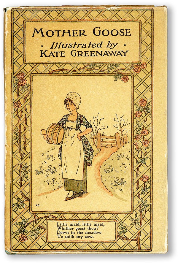 Item #47045] Mother Goose, or the Old Nursery Rhymes. Kate GREENAWAY
