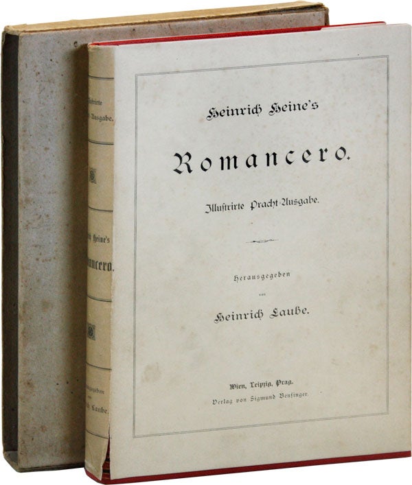 Item #47140] Heinrich Heine's Romancero. Heinrich HEINE, ed Heinrich Laube