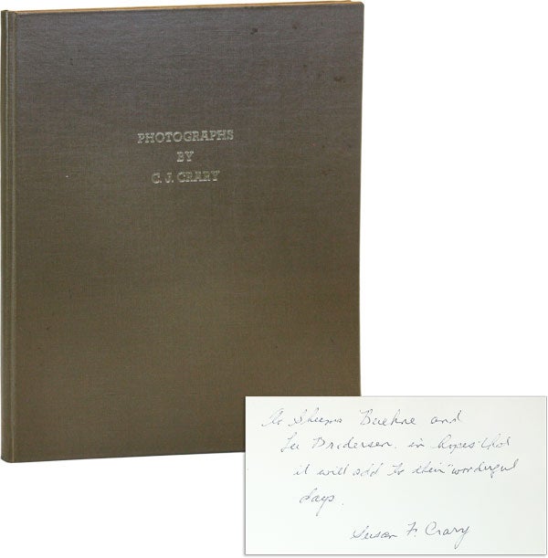 Item #47287] Photographs [Inscribed and Signed by Susan F. Crary]. C. J. CRARY