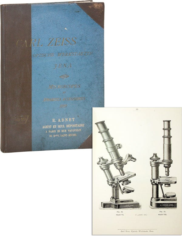 Item #47419] Microscopes et Appareils Accessoires. No. 30 [At head of title: Carl Zeiss, Optische...
