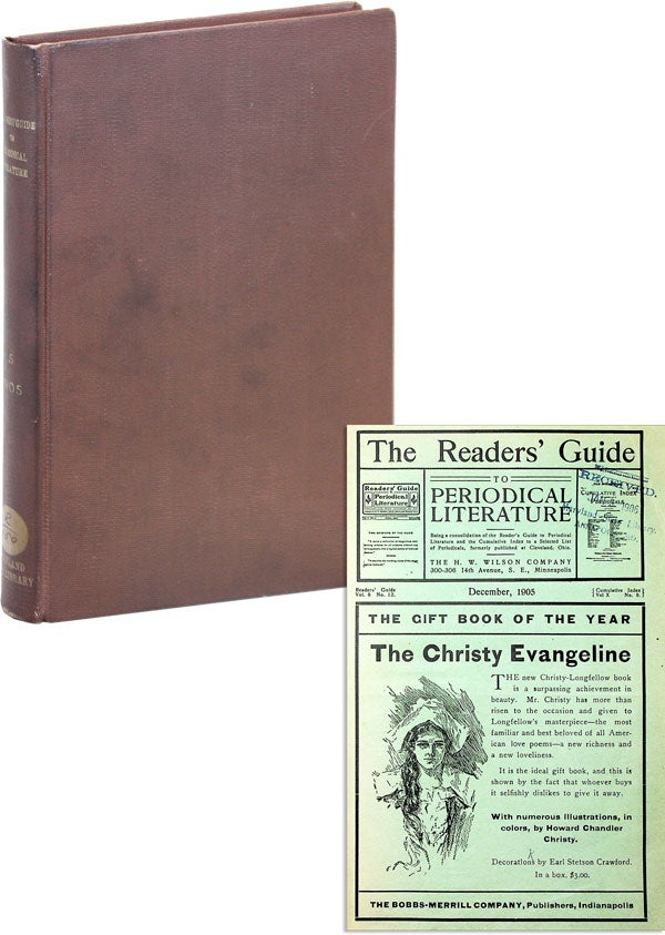 Item #47647] Reader's Guide to Periodical Literature; Vol. V, Number 12 (December 1905). PERIODICALS