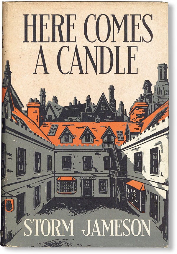 [Item #47722] Here Comes a Candle. Storm JAMESON.