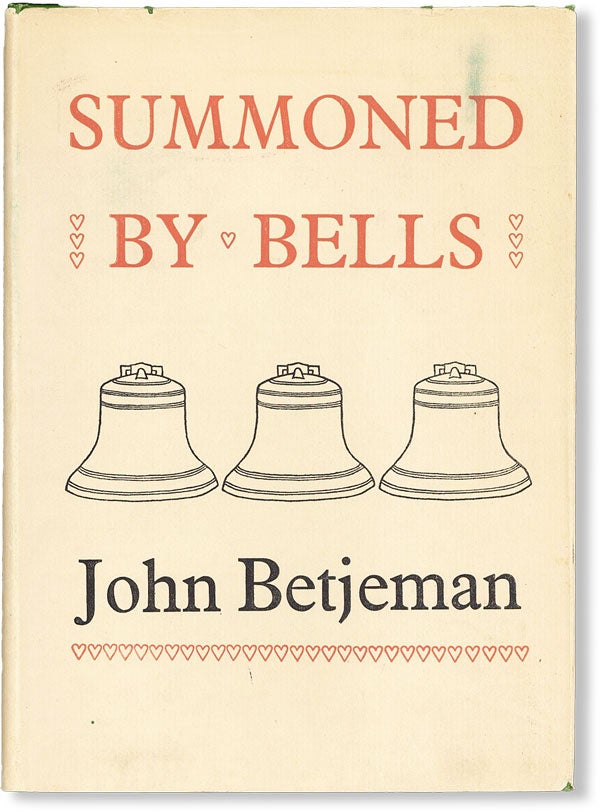 Item #47918] Summoned by Bells. John BETJEMAN, Michael Tree
