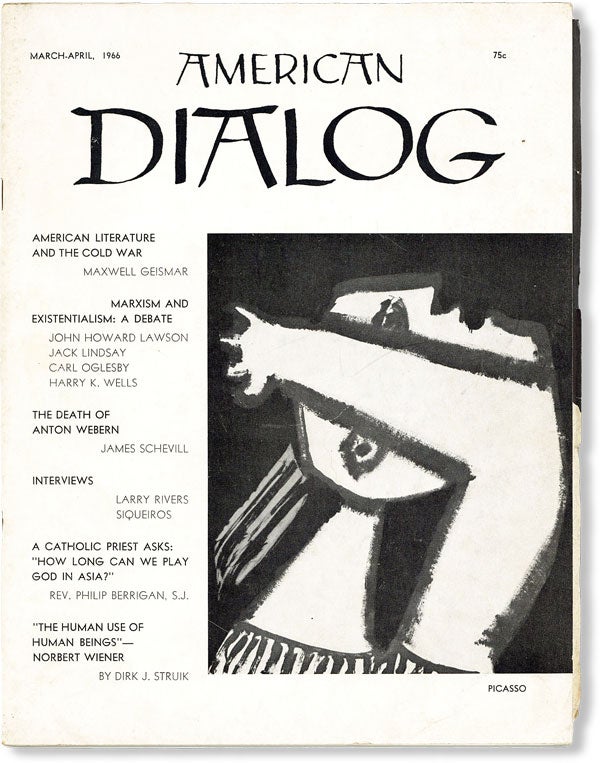 Item #48697] American Dialog. Vol. 3, no. 1 (Mar-Apr 1966). Joseph NORTH