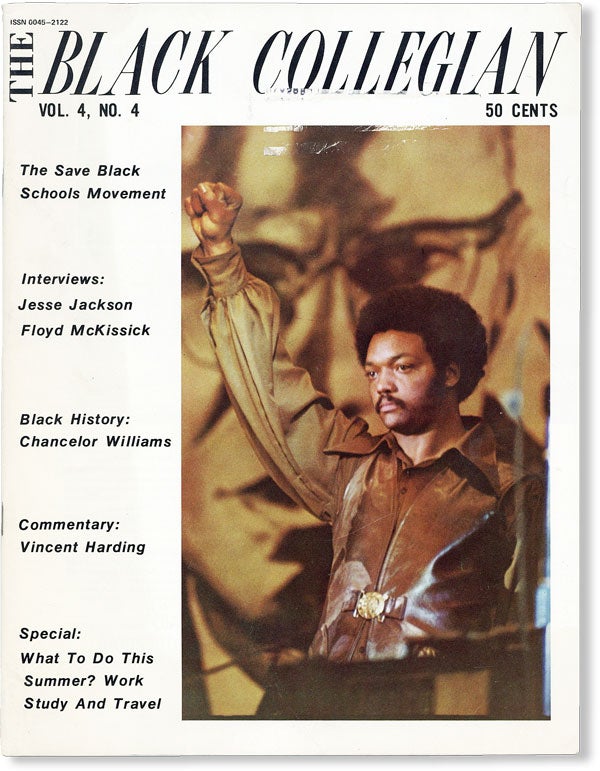 Item #48962] The Black Collegian - Vol.4, No.4 (March-April, 1974). AFRICAN AMERICANA, Preston J....