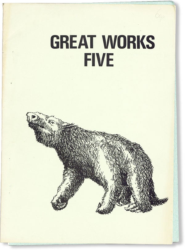 Item #49102] Great Works Five (December 1975). Peter PHILPOTT