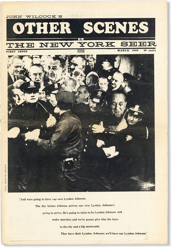 Item #49199] Other Scenes & The New York Seer (March, 1968). NEW LEFT / COUNTERCULTURE, John...