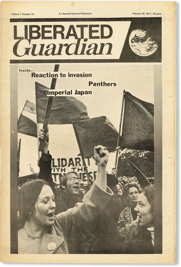 Item #49221] Liberated Guardian - Vol.1, No.18 (February 25, 1971). NEW LEFT