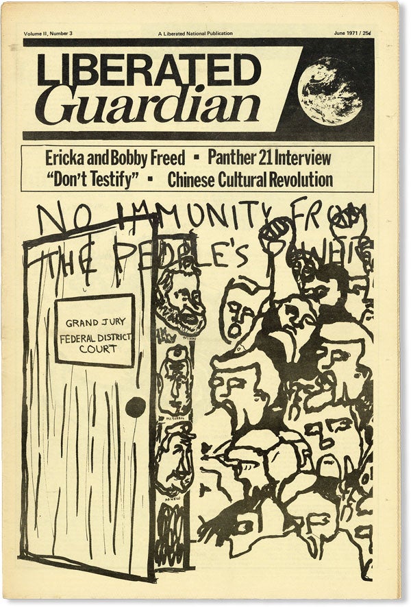 Item #49225] Liberated Guardian - Vol.2, No.3 (June, 1971). NEW LEFT