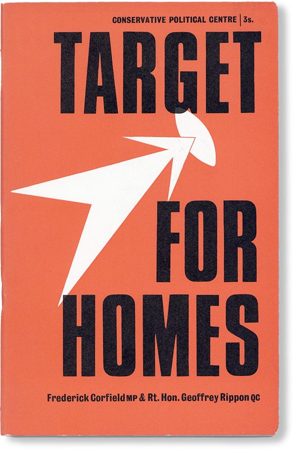 Item #49453] Target for Homes. Frederick CORFIELD, Geoffrey Rippon