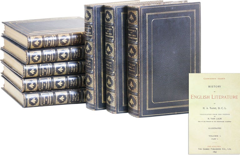 Item #49766] History of English Literature. H. A. TAINE, H. VAN LAUN, translation, Hippolyte Adolphe