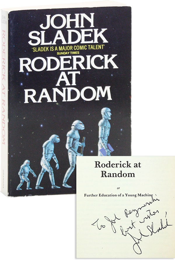 Item #49982] Roderick at Random [Inscribed]. John SLADEK