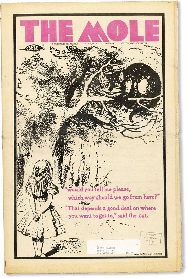 Item #50145] The Mole - Vol.2, No.3 (January, 1971). NEW LEFT