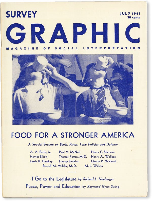 [Item #50288] Survey Graphic: Magazine of Social Interpretation - Vol.XXX, No.7 (July, 1941). Paul KELLOGG.