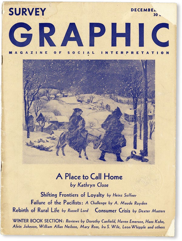 Item #50289] Survey Graphic: Magazine of Social Interpretation - Vol.XXX, No.12 (December, 1941)....