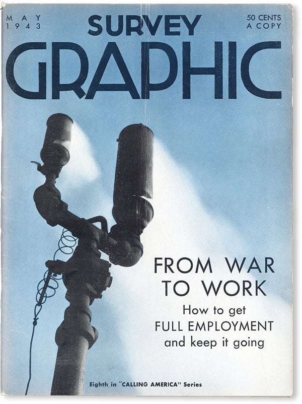 Item #50291] Survey Graphic - Vol.XXXII, No.5 (May, 1943). Paul KELLOGG