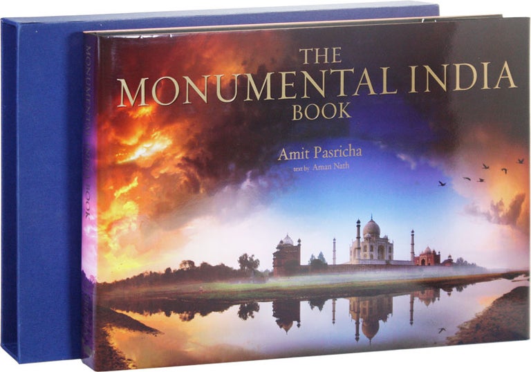 Item #51231] The Monumental India Book. PHOTOGRAPHY - INDIA, Amit PASRICHA