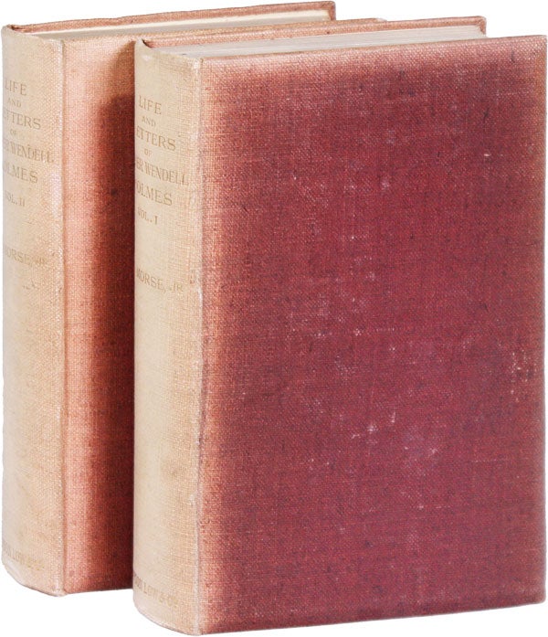 Item #51796] Life and Letters of Oliver Wendell Holmes. In Two Volumes. Oliver Wendell HOLMES,...