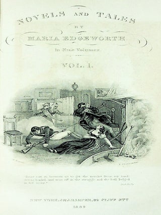 Novels and Tales by Maria Edgeworth. Harper's Stereotype Edition. Twenty Volumes, Bound in Ten