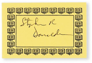 The Power That Preserves [Signed Bookplate Laid-in]