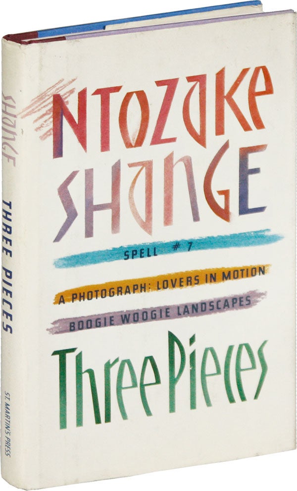 Item #52277] Three Pieces [Inscribed]. Ntozake SHANGE