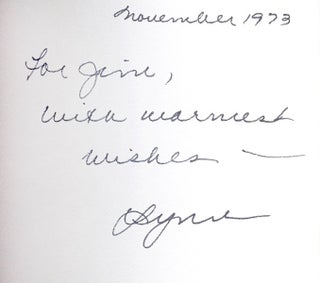 Houdini [Inscribed to James Baker Hall]