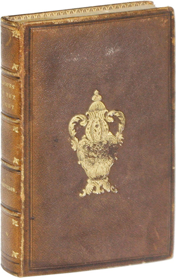[Item #52608] Voices of the Night (in Publisher's Deluxe Binding). Henry Wadsworth LONGFELLOW.