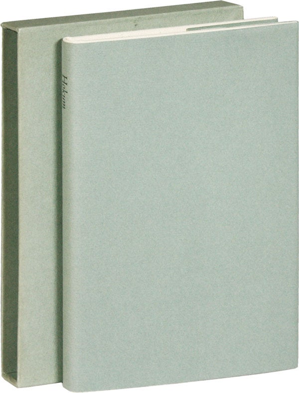 Item #52632] Hokum: A play in three acts [Deluxe Issue, Signed]. Ernest HEMINGWAY, Morris McNeil