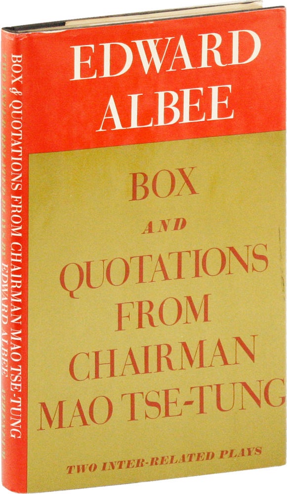 Item #52915] Box and Quotations from Chairman Mao Tse-Tung: Two Inter-Related Plays [Signed...
