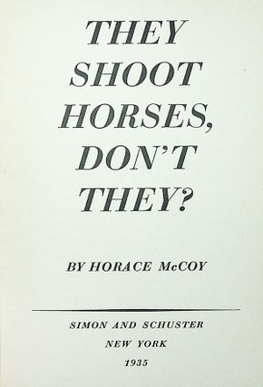 They Shoot Horses Don't They?