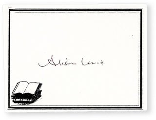 Love and Friendship [Signed Bookplate Laid-in]