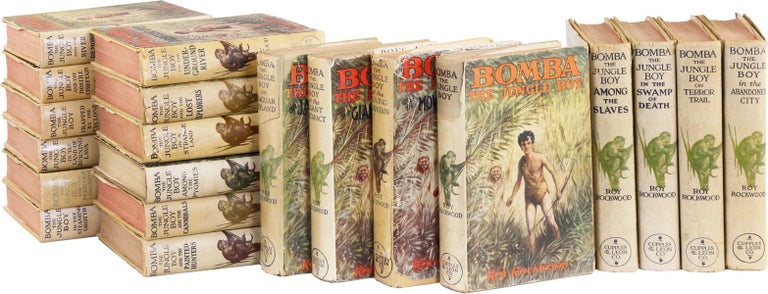 Item #53213] Bomba, The Jungle Boy (20 volumes, complete series). Roy aka John William Duffield...