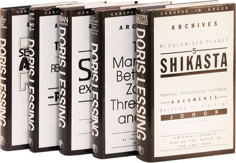 Item #53268] The Complete Canopus in Argos: Archives in five volumes Re: Colonised Planet 5,...